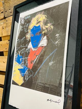 Andy Warhol Lithograaf – Gesigneerd met certificaat